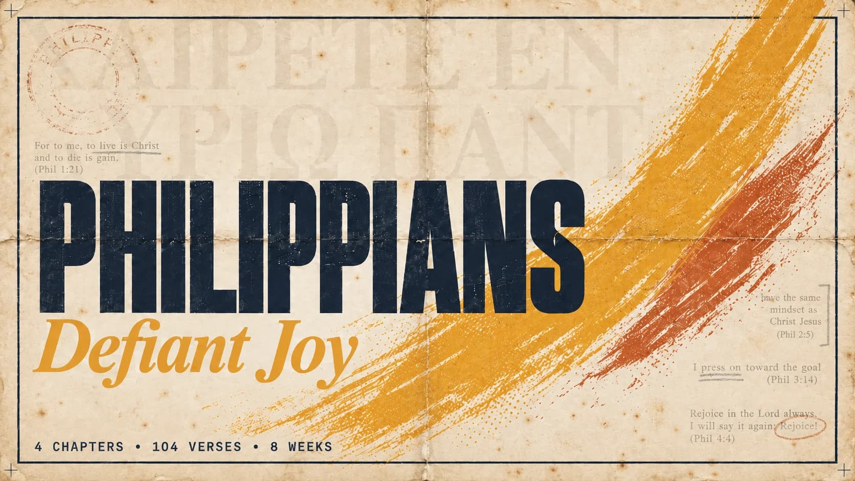 Philippians — latest message